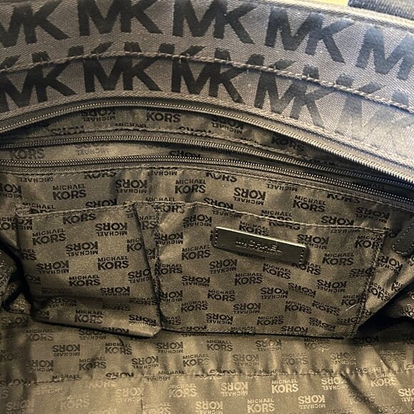 MICHAEL Michael Kors large black tote bag - Picture 9 of 12